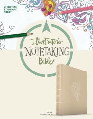 CSB Illustrator's Notetaking Bible, Large Print Edition