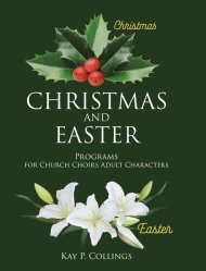 Christmas and Easter: Programs for Church Choirs Adult Characters