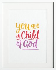 Child Of God A5 Print