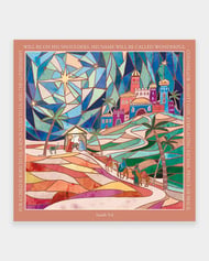 10 The Prophecy Christmas Cards Peach Border