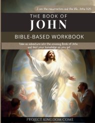 The Book of John I Kids Workbook to Help Children Study and Understand the Bible I Biblical quizzes for kids ages 9 and above: Bible-Base Workbook, Bi