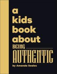 Kids Book About Being Authentic