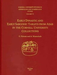 Cusas 11: Early Dynastic and Early Sargonic Tablets from Adab