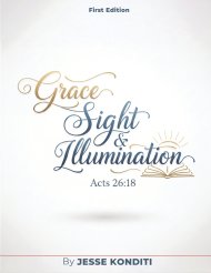 Grace, Sight and Illumination: Discover God's Supernatural Intention For You