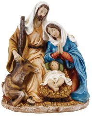 10" Resin Holy Family Nativity Set