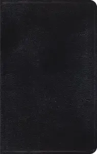 ESV Thinline Bible, Red Letter (Genuine Leather, Black)