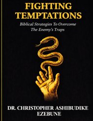 Fighting Temptations: How to stand strong against the enemies strategies
