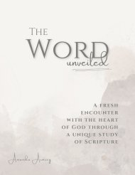 The Word Unveiled