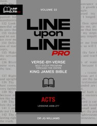 Acts: Vol 22 - Line Upon Line PRO Bible Study Series