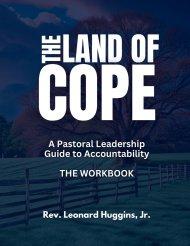 The Land of Cope Workbook: A Leadership Guide to Accountability for Pastors
