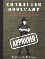 Character Bootcamp: A Mission for Boys