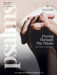 Living in Light of the Cross Magazine - 4th Edition (Water 2026)