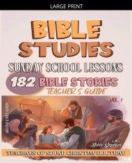 Sunday School Lessons: 182 Bible Stories