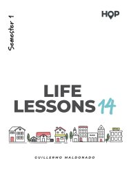 Life Lessons 14 - Semester I: House of Peace Manual