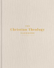The Christian Theology Handbook, Cream Cloth Over Board