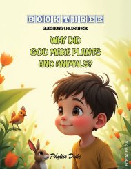 Why Did God Make Plants and Animals?