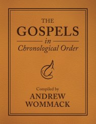 The Gospels in Chronological Order