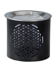 Black Iron Incense Burner H 6 cm