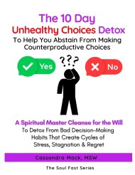 The 10 Day Unhealthy Choices Detox