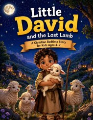 David and the Lost Lamb: A Christian Bedtime Story for Kids : A Bible-inspired Story about Faith, Kindness, Courage and Helping Others.