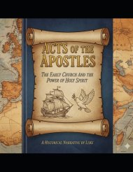 Acts of the Apostles: COMPLETE STUDY
