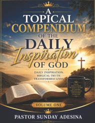 A Topical Compendium Of The Daily Inspiration Of God