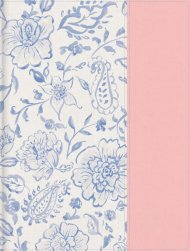 RVR 1960 Biblia De Apuntes, Rosa/ Azul Floral, Símil Piel