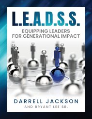 L.E.A.D.S.S.: Equipping Leaders for Generational Impact