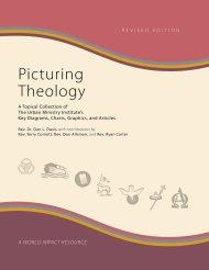 Picturing Theology, Revised Edition: A Topical Collection of The Urban Ministry Institute's Key Diagrams, Charts, Graphics, and Articles