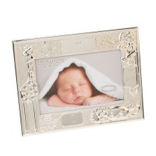 2 Tone Silverplated Data Frame with Animals