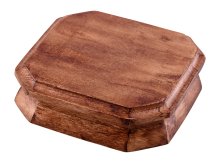 Dark Wood Podium for Reliquary