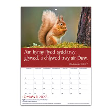 Welsh Words of Life Calendar 2027