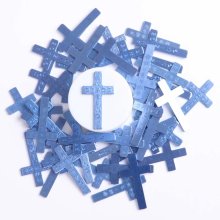 Amazing Grace Blue Pocket Cross - Pack of 1000