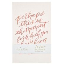 Notebook Set-Esther 4:14/Luke 1:45 (Set Of 2)