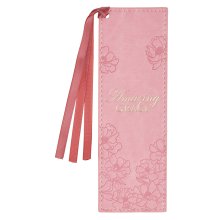 Bookmark-Amazing Grace-Ballet Pink Faux Leather