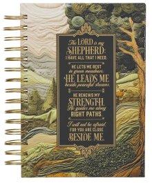 Journal Spiral Tapestry The Lord is my Shepherd Ps. 23