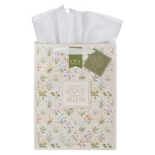 Gift Bag LG Portrait A Mother's Love Is Always In Bloom 2 Cor. 12:9