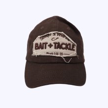 Bait & Tackle Coffee and Khaki Cap