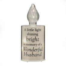 Thoughts of You Memory Candle Light - Husband