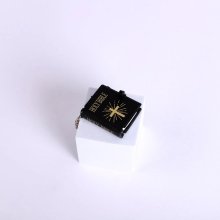 Black Mini Bible Keychain - Pack of 6