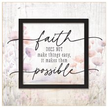 Plaque-Layered Grace-Faith Does Not Make Things Easy... (6 x 6)