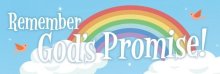Bookmark-Remember God's Promise! (Genesis 9:12-17) (Pack Of 25)