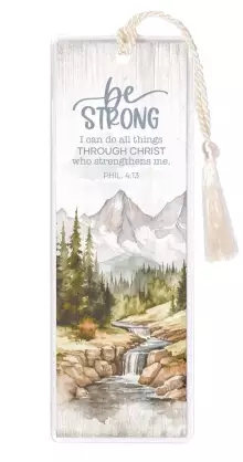 Bookmark-Be Strong-I Can Do (Pack Of 6)