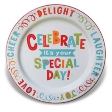 Plate-Celebrate/It's Your Special Day! (10" D)