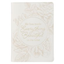 Journal Classic Ivory Everything Beautiful Ecc. 3:11