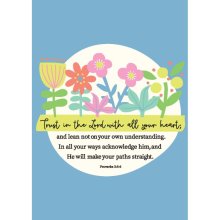 Trust In The Lord Postcard - Pack Of 12