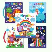 Touch and Feel Baby Bible Storybooks Books 5pk
