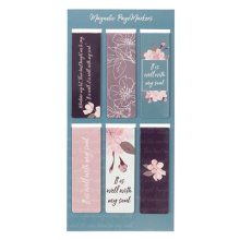 Bookmark-Pagemarker-Magnetic-It Is Well (Set Of 6)