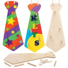 Tie Wooden Key Holders