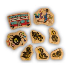 Alphabet Rhyme Time Characters Set 1